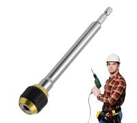 Soporte de bits de extensión | Mango hexagonal soporte de broca eléctrica | Adaptador de liberación rápida, accesorio multipropósito para la instalación de reparación de la construcción