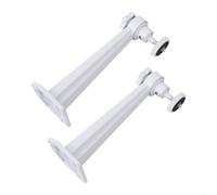 Soporte de cámara de seguridad para Arlo Pro 2 3 CCTV, aleación de aluminio antioxidante, ángulo ajustable, soporte blanco