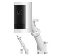 Soporte de cámara extendido con rosca estándar de 1/4"-20 para EufyCam 2 Pro/2c Pro/2C,Ring Stick Up Cam,Arlo Pro 4/3/2/Ultra,soporte de seguridad ajustable de 360° para uso en interiores y exteriores