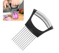 Soporte de Ceboll, Rebanador de Cebolla, Agujas de Cebolla, Adecuado para Cortar Carne, Verduras, Frutas, etc., Utensilios de Cocina de Acero Inoxidable
