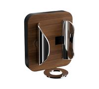Soporte de cepillo de dientes de gravedad ABS metal | 6x7cm pared auto adhesivo | Soporte de inducción automático para cepillo eléctrico | Adecuado diámetro 1.5-3.5cm Cepillos objetos
