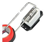 Soporte de cinta para cinturón, clip de liberación rápida, clip de cinta métrica, para electricista, carpintería, trabajo, pequeño mosquetón