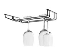 SOPORTE DE COPAS TECHO DOBLE BLACK