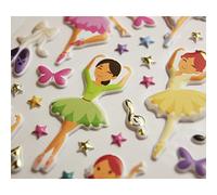 Soporte de decoración para niños - Danza - Pegatinas 3D