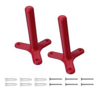 Soporte de discos de amoladora angular Organizador Resistente 2 Piezas con | Bastidor rack soporte discos corte para obra, lugar de trabajo, taller, cobertizo y almacén