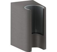 Soporte de ducha AXOR One de hansgrohe, 45721340, Color: Cromo negro cepillado