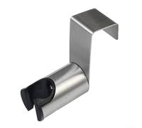 Soporte de ducha con rotación de 360 grados, altura ajustable para cabezal de ducha de mano, riel de acero inoxidable, abrazadera deslizante de 19-25 mm