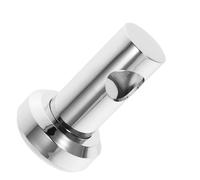 Soporte de Ducha de Pared ABS Plata para Cabezal de Baño | Montaje Mural Antideslizante, Acabado Elegante y Minimalista, para Azulejos de Baño y Recambio Rápido