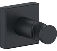 Soporte de ducha Duravit, roseta cuadrada, UV0620026046, Color: Negro Mate