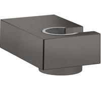 Hansgrohe Soporte de ducha Porter E Cromo negro cepillado 28387340