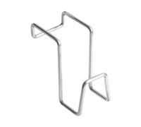 Soporte De Esponja Para Fregadero De Cocina - Stand De Organizador De Acero Inoxidable | Plato De Almacenamiento De Esponja Para Fregadero De Doble Base | Estante De Escurridor De Pincel De Tela De Pl