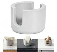 Soporte de Esponja para Fregadero de Tierra de Diatomeas, Organizador Fregadero de Secado Rápido con Base Antideslizante, Escurridor Estropajo Cocina Absorbente para Eliminación de Olores, Gris