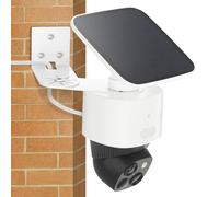 Soporte de esquina ajustable compatible con Eufy Security SoloCam S340, soporte de pared de metal para Eufy S340 con cobertura de 270° en ambos lados de la casa, reduce los puntos ciegos, mantiene el