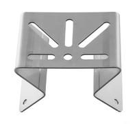 Soporte de esquina para cámara Eufy para sistema Poe NVR S4 Max - Fijación estable de pared exterior PTZ seguridad gran angular protección plata 82 x 65 x 60 mm (soporte)