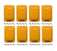 Soporte de Herramientas de plástico para taladros Dewalt de 12 V, 20 V y 18 V, práctica solución de Almacenamiento para Herramientas eléctricas en Taller (8 Piezas)