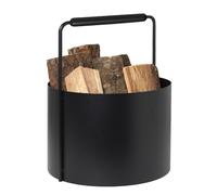 Soporte de interior para leña ASHI, negro, Blomus