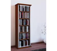 Soporte de madera para CD DVD Estante Armario Soporte de almacenamiento Clásico Puerta de cristal Soporte de madera para CD DVD Estante Armario Soporte de almacenamiento Clásico Puerta de cristal Núcl