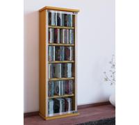 Soporte de madera para CD DVD Estante Armario Soporte de almacenamiento Clásico Puerta de cristal Soporte de madera para CD DVD Estante Armario Soporte de almacenamiento Clásico Puerta de cristal Haya