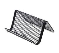 Soporte de malla metálica para tarjetas de visita para escritorio, oficina, colección de tarjetas de visita