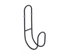 Soporte de manguera de jardín de metal resistente | Soporte de pared para manguera de jardín, para cables de extensión, cuerda de tubo, valla de garaje al aire libre