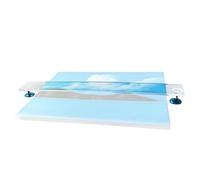 Soporte de mano para, soporte de brazo acrílico para, herramienta de puente ajustable transparente, barra de dibujo estable para uso en el escritorio del aula, configuración de estación