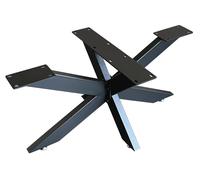 SOPORTE DE MESA SPIDER ACERO NEGRO 85x85x71 MARCO DE MESA PATA DE MUEBLE PATA...