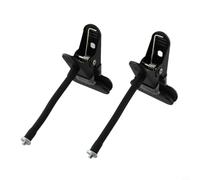 Soporte de metal flexible para cámara EufyCam 2/2Pro/2C/2C Pro/3/3C Series y para cámaras Arlo Pro, soporte de abrazadera seguro con agujero de tornillo de 1/4 pulgadas (2 piezas)