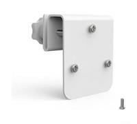 Soporte de metal para Eufy Security S340 E42 E30 - Soporte de cámara exterior resistente a la intemperie ángulo ajustable acabado blanco