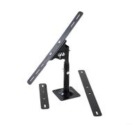 Soporte de metal para panel solar de 0 a 90 grados de ángulo de inclinación | Inclinación de 0 a 90 grados, rotación de 360 grados, se adapta a paneles de 5 W-50 W, montaje en pared o suelo