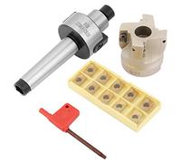 Soporte de Molino Facial MT2 -FMB22 de Alta Velocidad 400R 50-22 Cutter CNC End Fressing 10pcs APMT1604 Insertos de Carburo - Mecanizado de Precisión y Mecanizado en Bruto - Material de Carburo