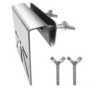 Soporte de montaje de canalón de cámara solar con construcción de metal para Eufy y para SoloCam S340 E30, proporciona un soporte fiable y estable para cámara al aire libre