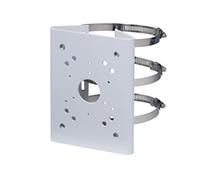 Soporte de montaje en poste DH-PFA150 para cámara Dahua DH-PFB300S, DH-PFB300W, DH-PFB301W, DH-PFA120, DH-PFA130, DH-PFA131, DH-PFA140, DH-PFB300C, DH-PFB301C, DH-HDC-HFC-HFC W32000 C, DH-IPC-HFW