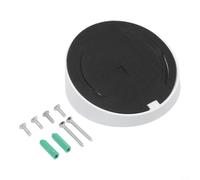 Soporte de montaje en techo inclinado para cámaras domo Hikvision DS-1259ZJ, soporte de base de cámara de vigilancia ajustable para uso en interiores y exteriores ABS