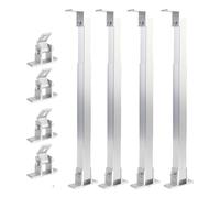 Soporte de Montaje Inclinable para Panel Solar de Aluminio 15-30° | Ángulo de instalación ajustable, se adapta a vehículos recreativos, yates, tejados, construcción de aluminio duradera