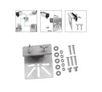 Soporte de Montaje para Canaletas de Drenaje, Soporte de Monitor para EufyCam S3/Pro, Soporte Ajustable para Cámara de Seguridad Exterior.