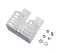 Soporte de motor de asador de acero inoxidable de 76 mm deslizante para parrilla de barbacoa al aire libre cocina resistente placa de apoyo ajuste