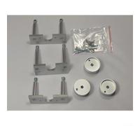 Soporte de motor paso a paso de metal para Proxxon MF70 CNC - para kit de instalación para nema 23 con características de alineación para fresado