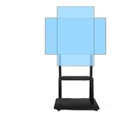 Soporte de Pantalla Grande con Ruedas, Carrito for TV LCD, móvil y Giratorio
