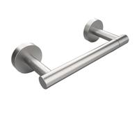 Soporte de papel higiénico para montaje en pared, giratorio de acero inoxidable 304 con barra elevadora, poste doble resistente al óxido para baño, cocina, RV