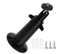Soporte de pared ajustable para cámara de 1/4 pulgadas rosca exterior | Soporte de pared para cámara ajustable con rosca de 1/4 pulgadas, compatible con EufyCam S3 Pro, cámara Arlo al aire libre y