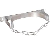 Soporte de pared de acero inoxidable for cilindro de gas con cadena ajustable for un soporte ligero de cilindro de gas.(Length 12.6")