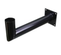 Soporte de Pared Exterior Jandei para Farola Solar LED 1500 Lúmenes GREEN UFO 150W - Acero Galvanizado Negro - 50x15cm