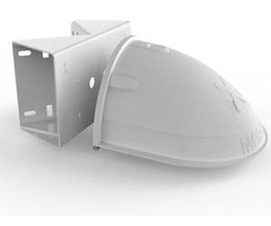 Soporte de pared Mobotix Mx-M-WPM-DQ, universal, blanco, para cámaras Mobotix D7x/Q7x, 1 unidad