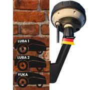 Soporte de pared para antena RTK, compatible con los robots cortacésped Mammotion LUBA AWD YUKA. Soporte de pared para montaje fijo, de gran tamaño