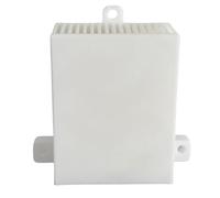 Soporte de pared para arcos, color blanco | Soporte impreso en 3D con pestañas de tornillo, almacenamiento de garaje para acceso a la tabla de reparación