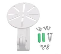 Soporte de pared para cámara domo para vigilancia IP, poste de techo, apto para gestión de cables de base profunda Hikvision (sin calcomanía)