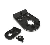 Soporte de pared para cámaras EZVIZ - Fijación Orientable para C6N, CP1, TY1, H6c..etc - Material de alta resistencia (negro/acento blanco)