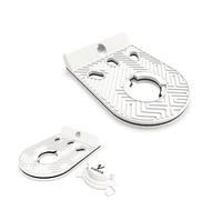 Soporte de pared para cámaras EZVIZ - Fijación orientable para C6N, CP1, TY1, H6c..etc - Material de alta resistencia (blanco/acento negro)