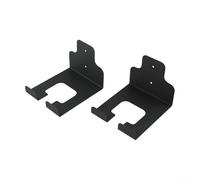 Soporte de pared resistente para escobas, 2 unidades, estante de herramientas de hierro para garaje, organizador de almacenamiento, ganchos para cobertizos