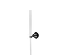Soporte de pared Steinberg serie 100, para ducha, sin codo de conexión a la ducha, 1001665S, Color: negro mate